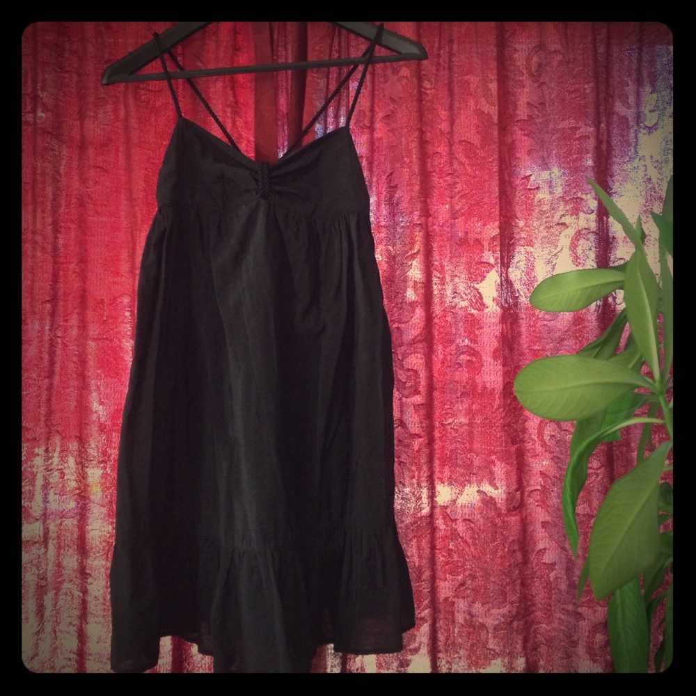 ⚡️Insight🌙 Black Rope dress!